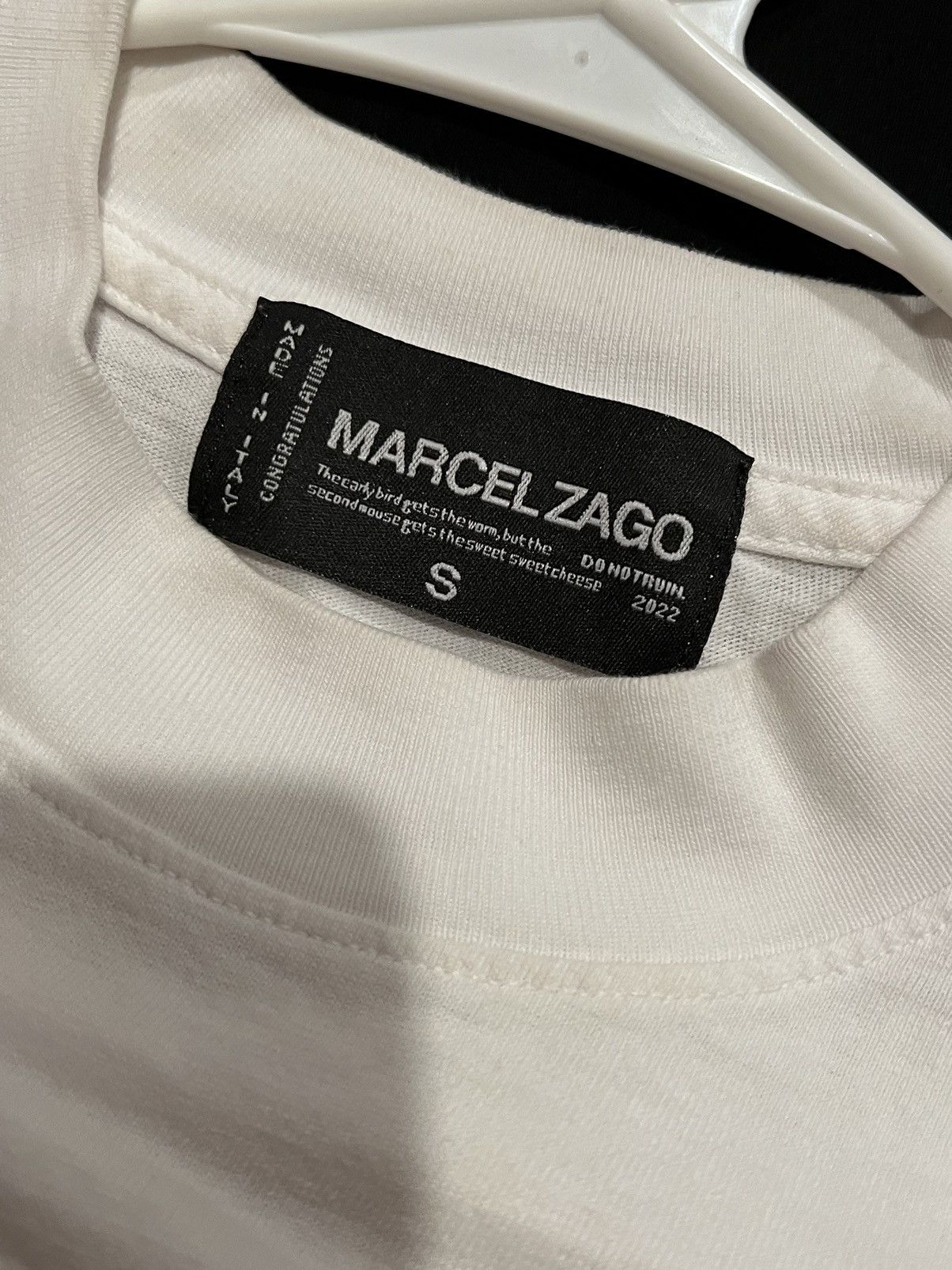 Marcel Zago Steakle V1 White Shirt | Marcel Zago Size US S / EU 44-46 / 1 - 3 Thumbnail