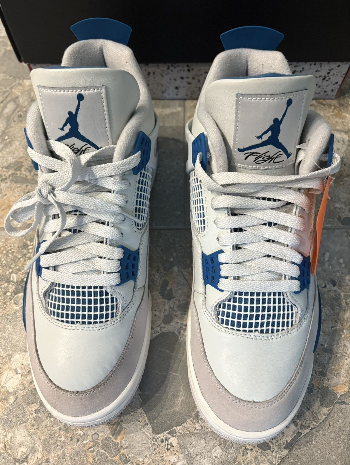 Jordan Brand Air Jordan 4 Military Blue Size US 10 / EU 43 - 5 Thumbnail