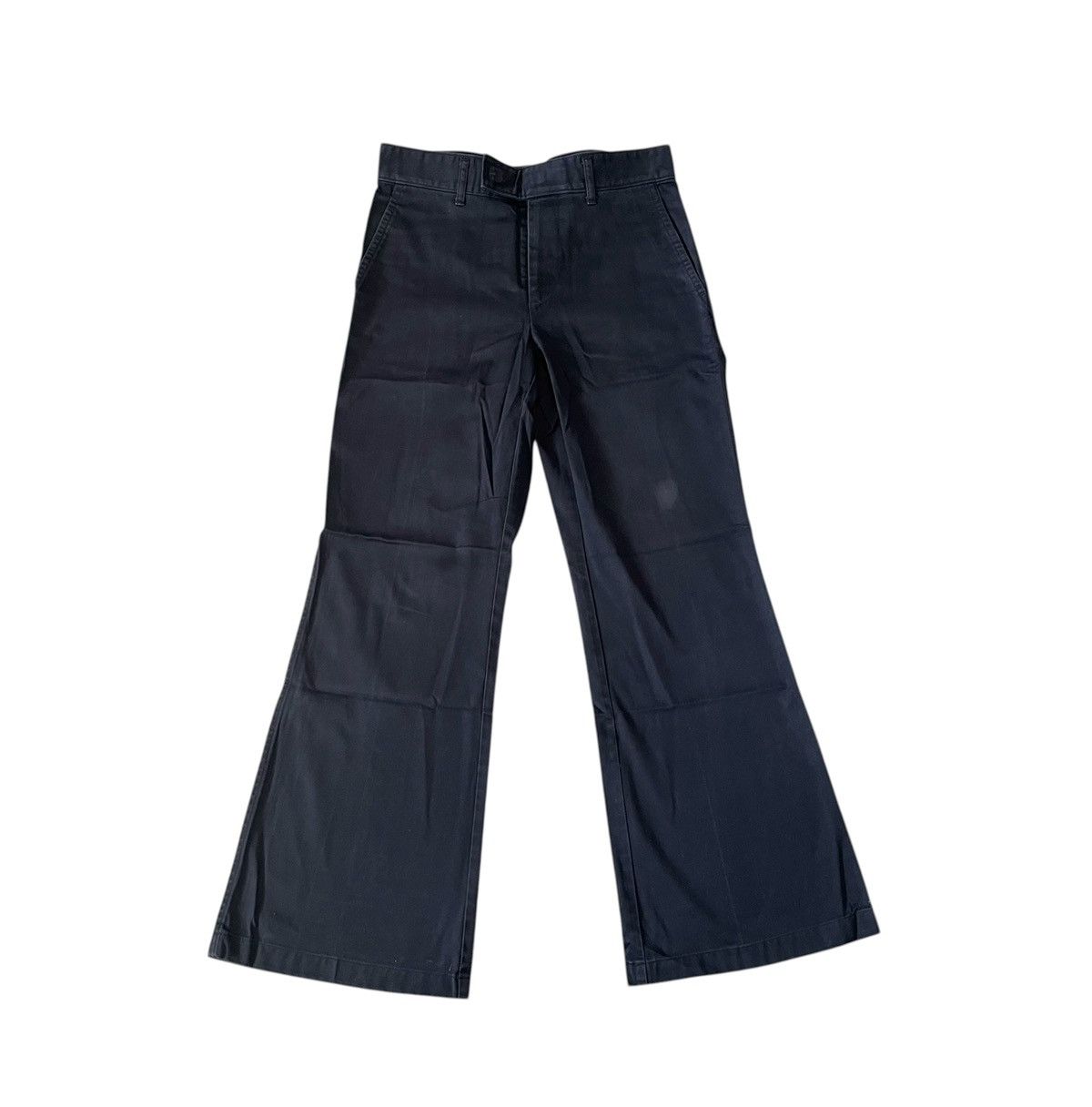 Comme des Garcons Tricot cdg AD2003 faded flared cotton trousers Size US 28 / EU 44 - 1 Thumbnail