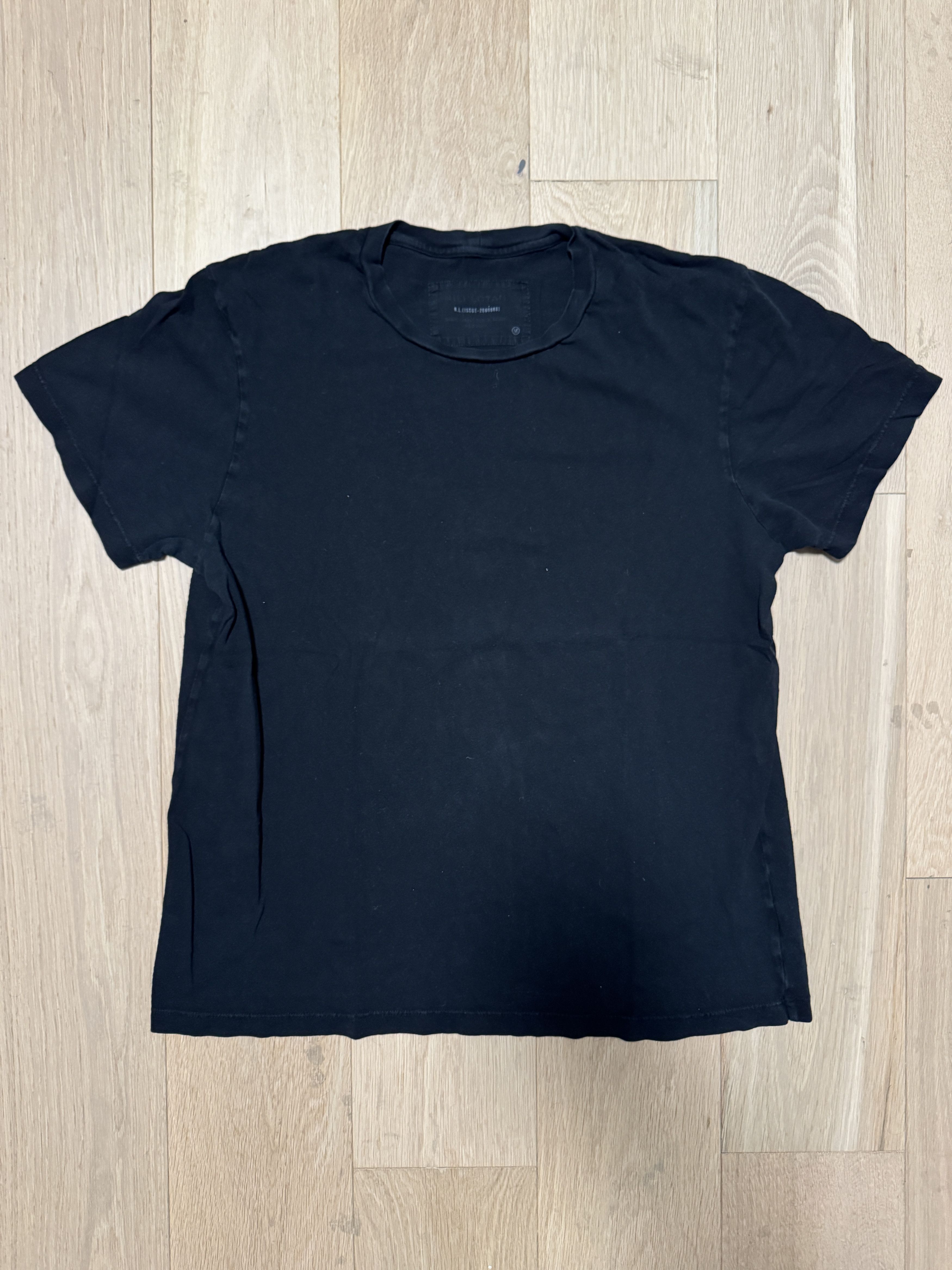 Other Nili Lotan Bradley Black Basic Tee T-Shirt Size US M / EU 48-50 / 2 - 2 Thumbnail