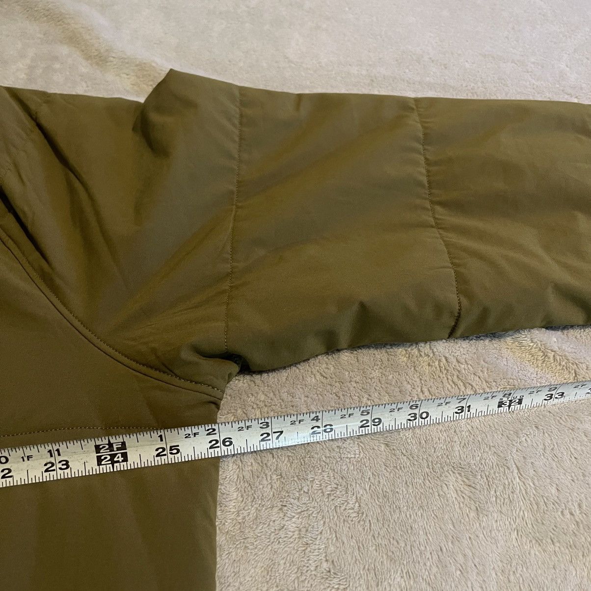 The North Face The North Face Mens XL Insulated Hoodie Jacket Green Black Size US XL / EU 56 / 4 - 6 Thumbnail