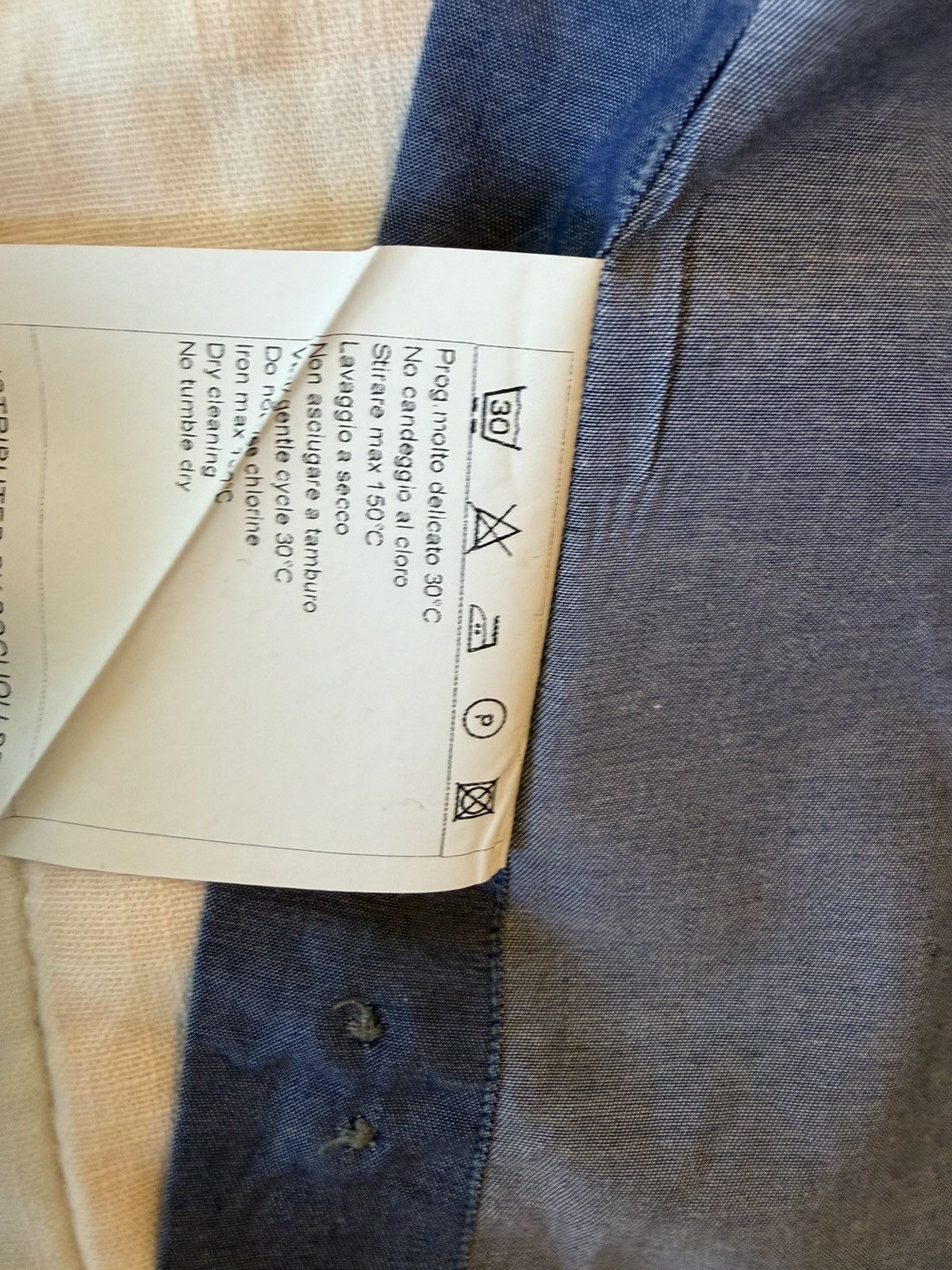 Boglioli Boglioli Blue Cotton Dress Shirt Cutaway Collar SS19 Size US XS / EU 42 / 0 - 5 Thumbnail