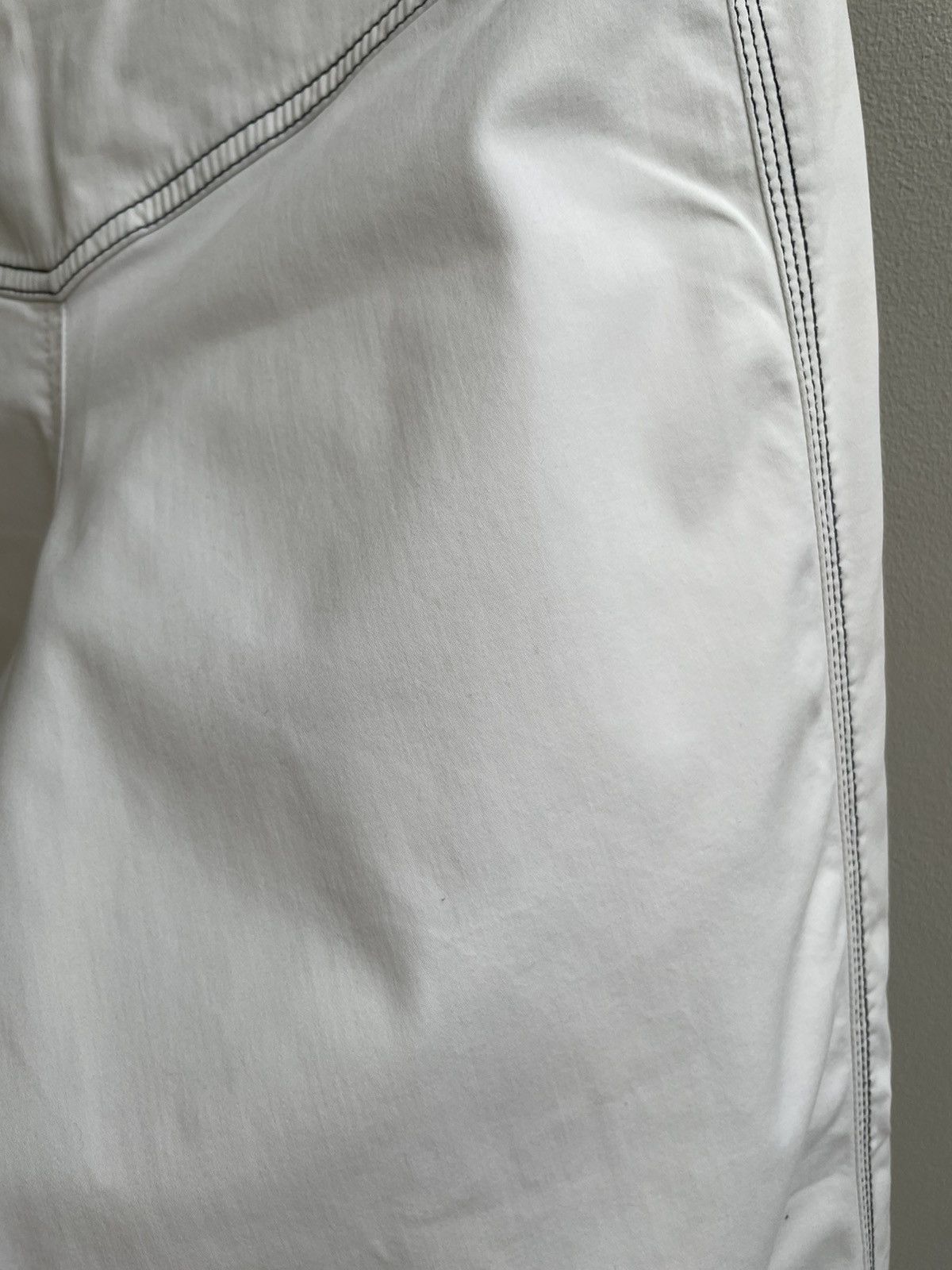 Miss Sixty Miss Sixty Vintage Flared Pants White Denim Jeans Size 27" / US 4 / IT 40 - 15 Thumbnail