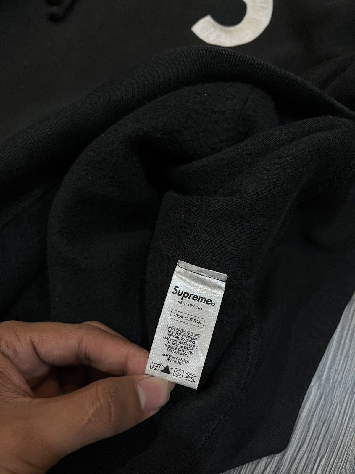 Supreme Supreme S Logo f/w Hooded Sweatshirt Size US L / EU 52-54 / 3 - 10 Thumbnail