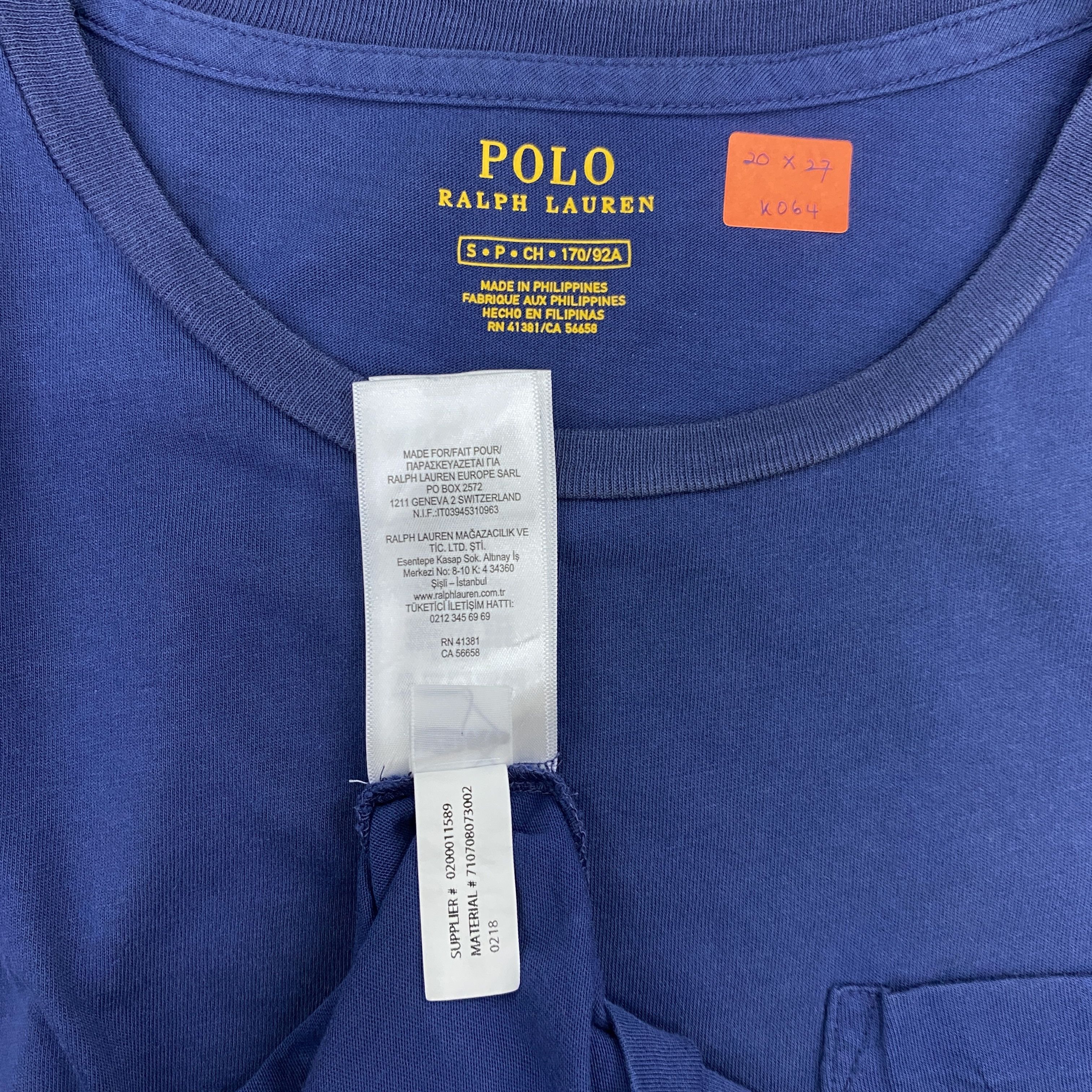 Polo Ralph Lauren Polo Ralph Lauren T-Shirts - K064 Size US M / EU 48-50 / 2 - 4 Thumbnail