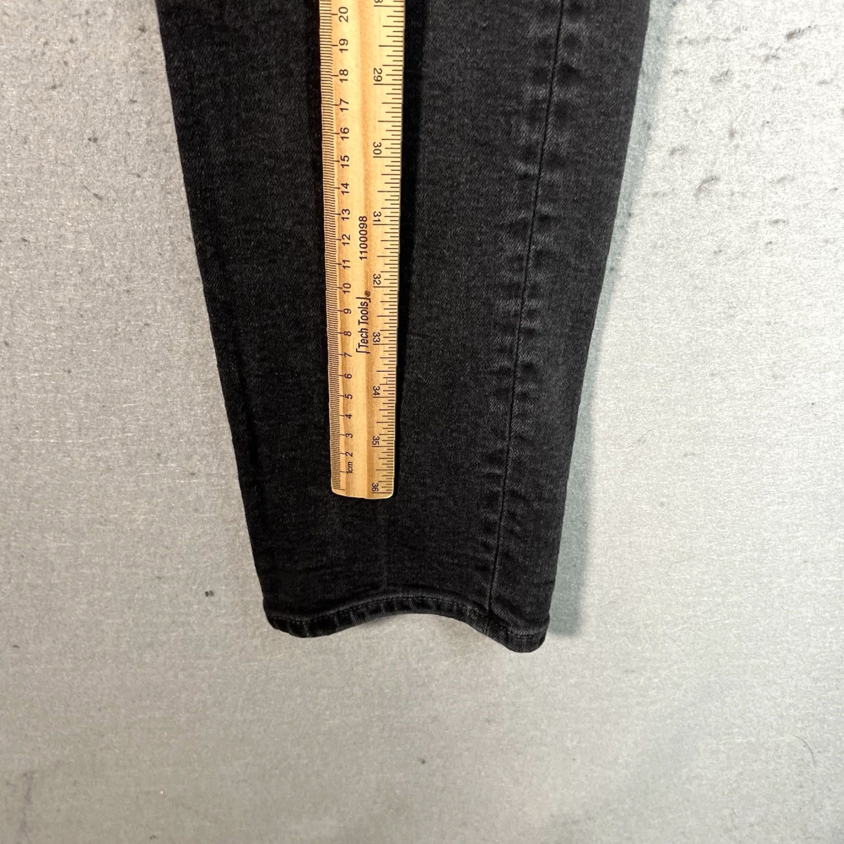 Madewell VINTAGE Madewell Jeans Women's 29x30 Black Medium Wash Slim Fit Denim Womens Size 29" - 4 Thumbnail