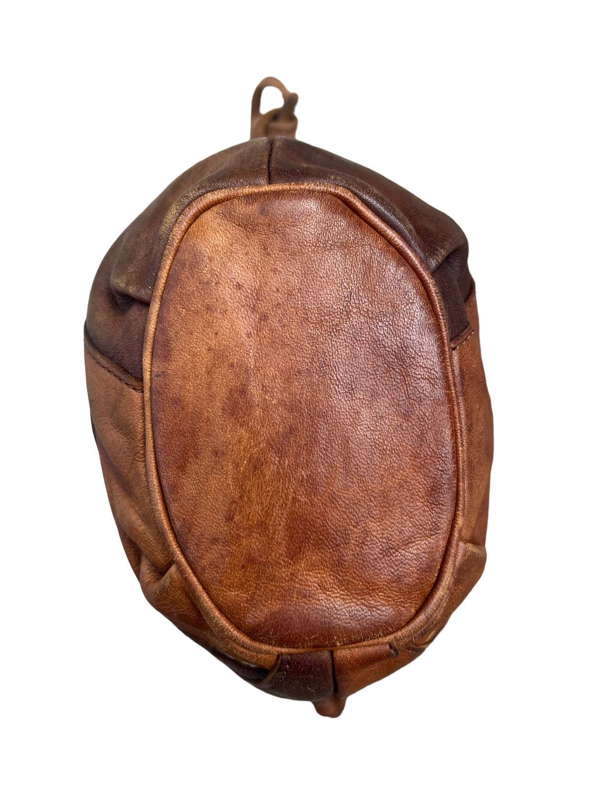 Leather Vintage Ibiza Japan Patina Leather Patchwork Mini Bag Size ONE SIZE - 13 Thumbnail