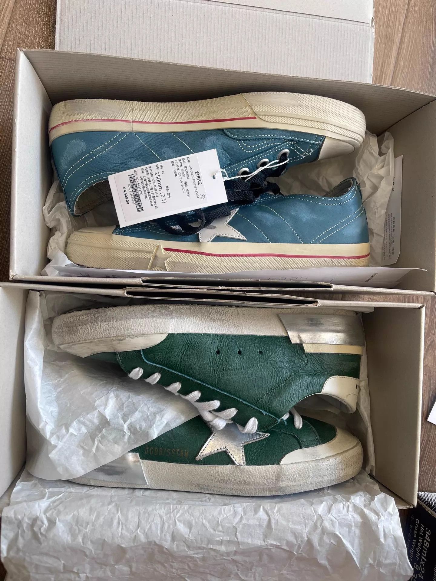 Golden Goose Golden Goose Distressed / Dirty Sneakers Nike 42 New Size US 9 / EU 42 - 2 Thumbnail