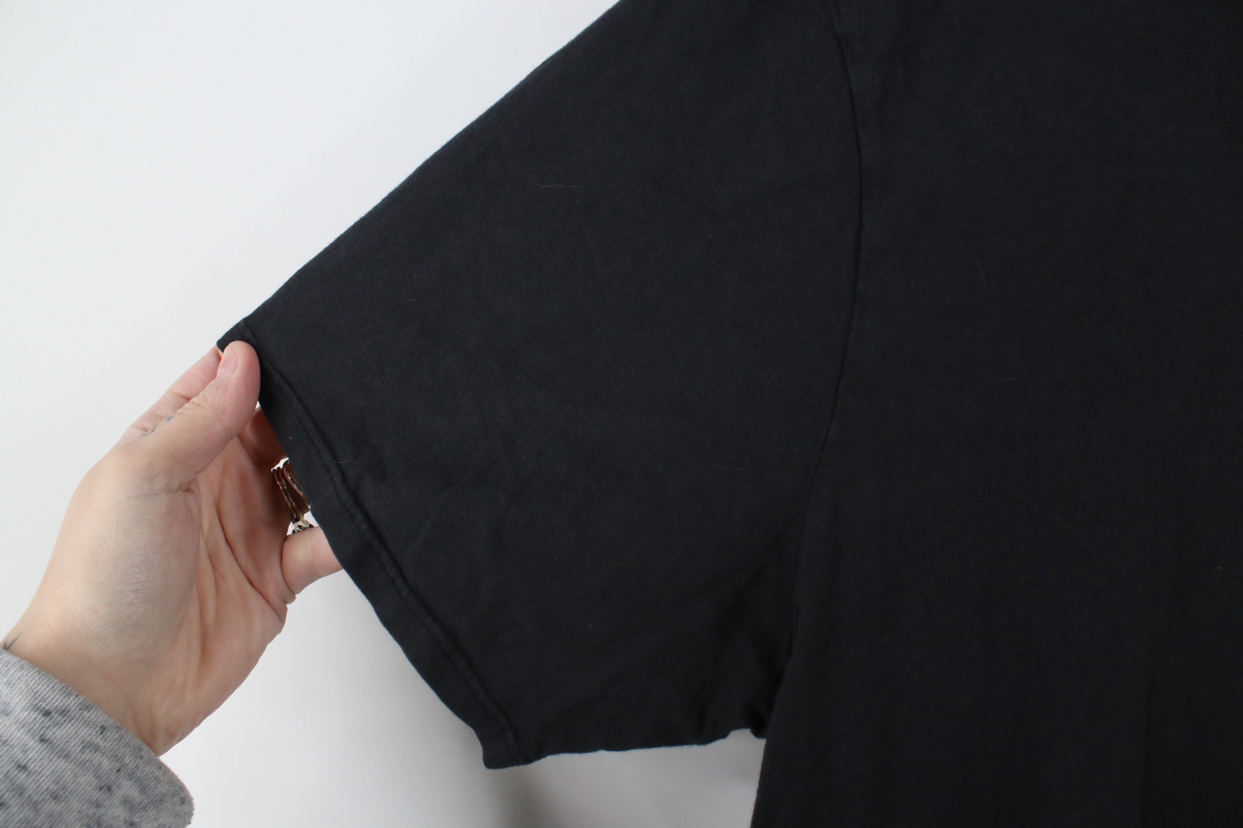 Everlane × Vintage Everlane Faded Blank Cotton Short Sleeve T-Shirt Black USA Size US L / EU 52-54 / 3 - 5 Thumbnail