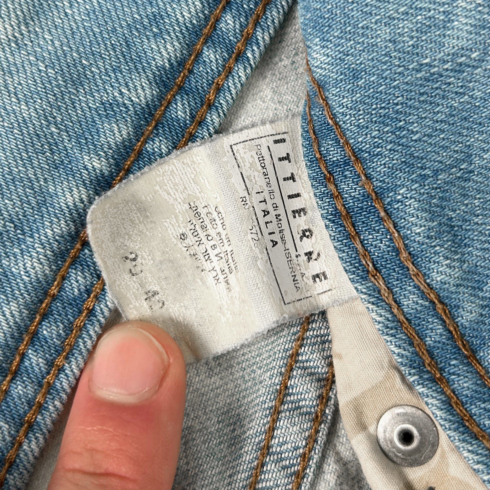 John Galliano John Galliano UK Flag Denim Jeans Size US 30 / EU 46 - 5 Thumbnail
