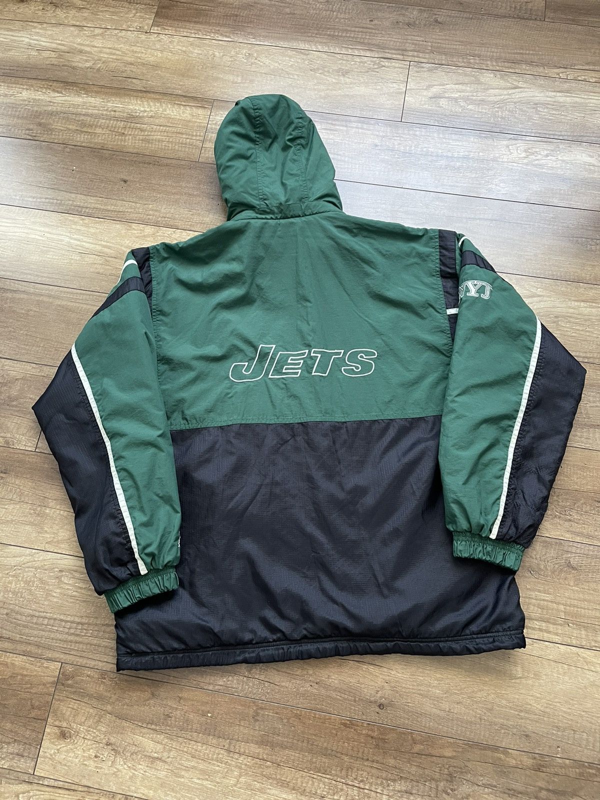 NFL New York NY Jets Starter Vintage Jacket 90s NFL Size US L / EU 52-54 / 3 - 2 Thumbnail