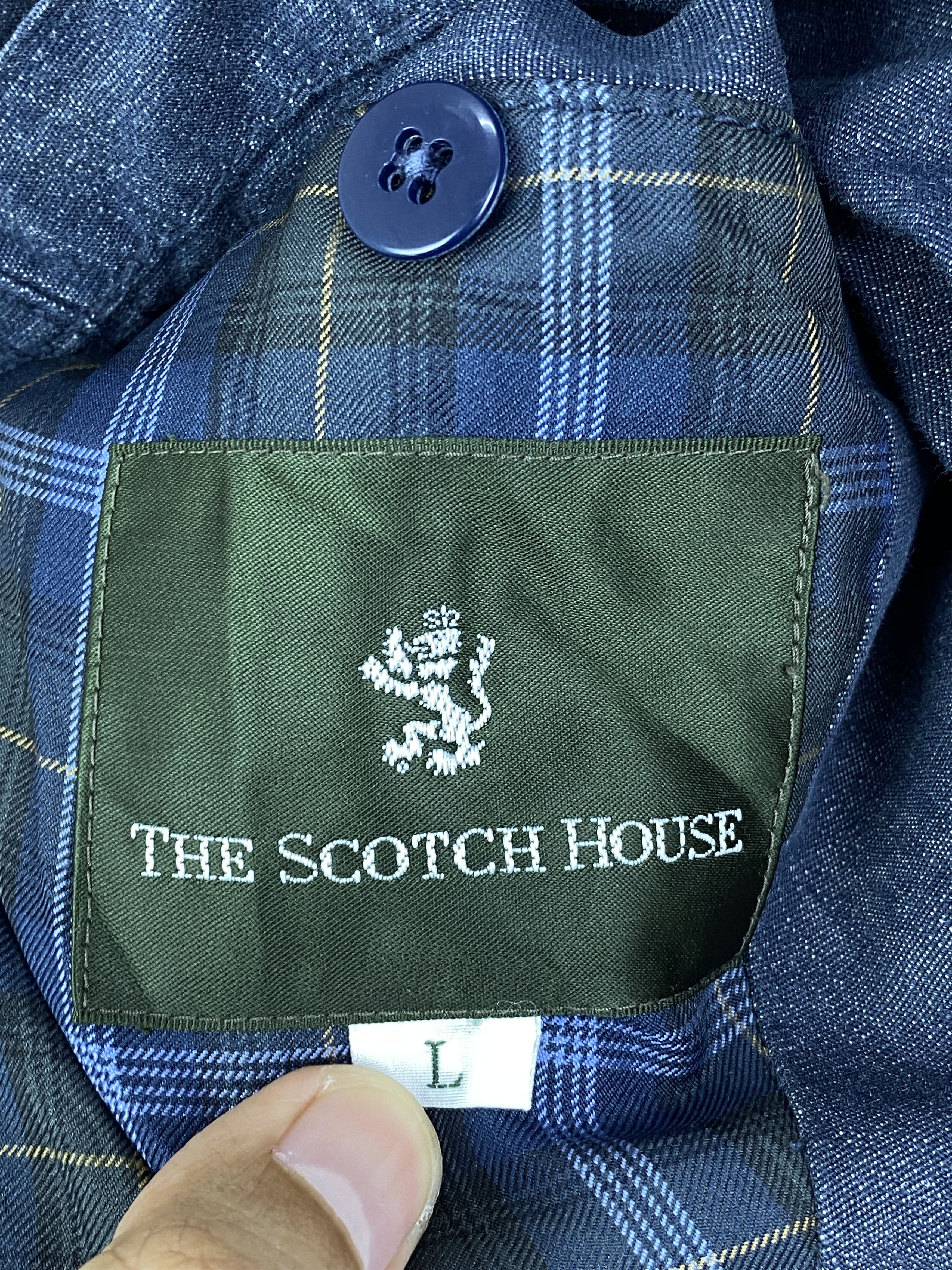 Japanese Brand Vintage The Scotch House Single Breasted Jacket JA0242 Size US L / EU 52-54 / 3 - 5 Thumbnail