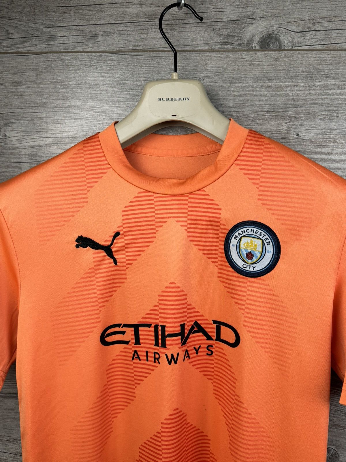 Puma Manchester City T-Shirt Tee Soccer Jersey 2022-23 size XS Size US XS / EU 42 / 0 - 4 Thumbnail