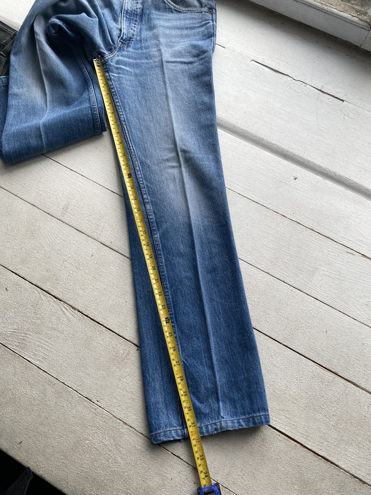 Levi's Vintage Clothing 90s vntg Levi’s Orang Tab Light Wash Denim Jeans Faded Blue Size US 32 / EU 48 - 23 Thumbnail