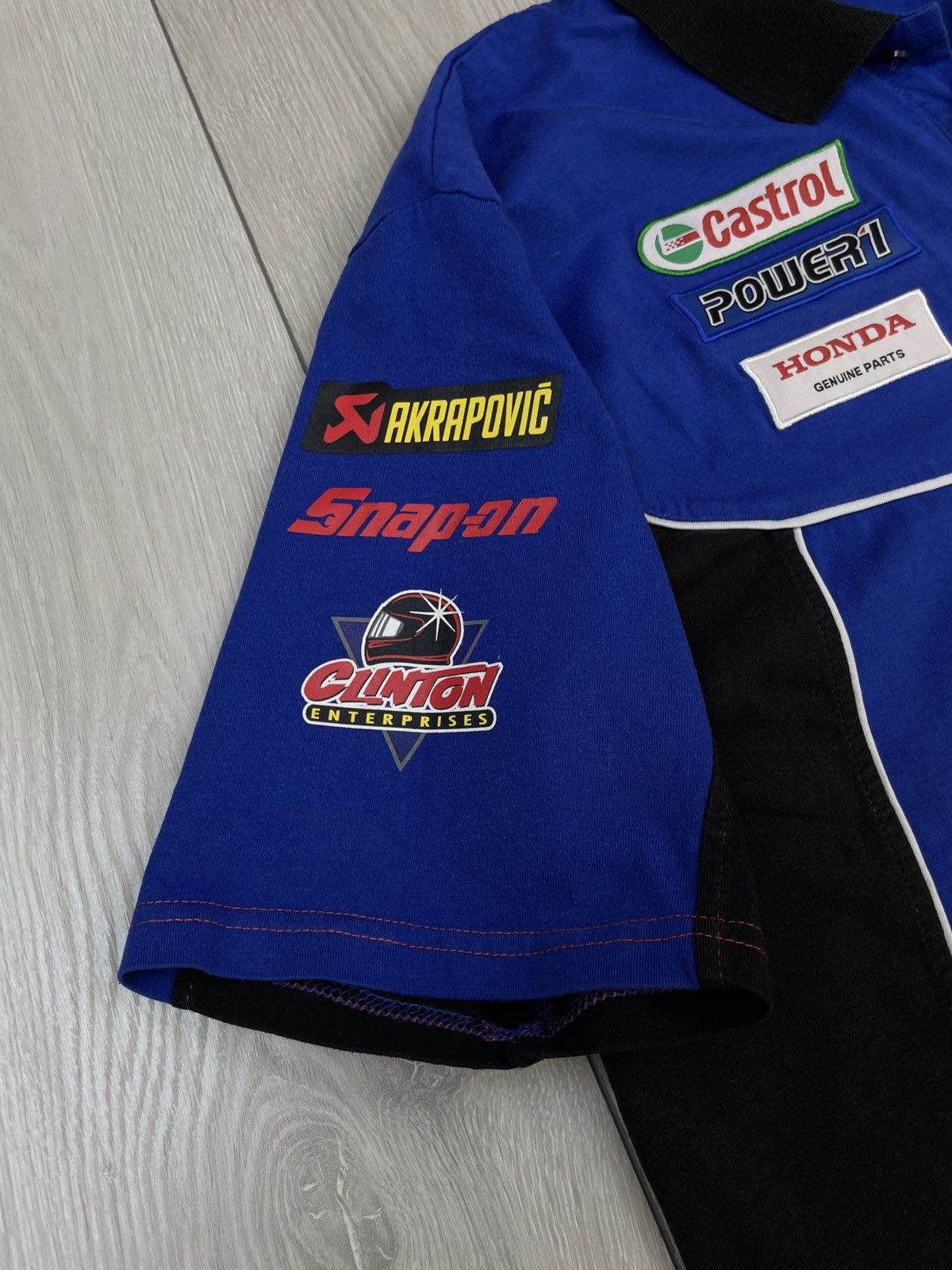 Honda Honda Racing Vintage Men’s Polo Shirt Size XL Blue Size US XL / EU 56 / 4 - 5 Thumbnail