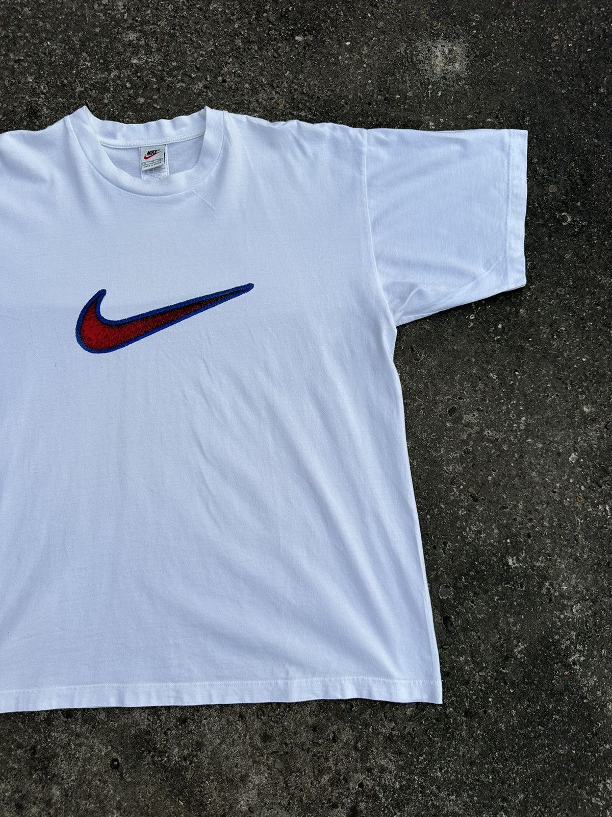 Nike Nike Vintage T-Shirt Big Logo Size US XL / EU 56 / 4 - 3 Thumbnail
