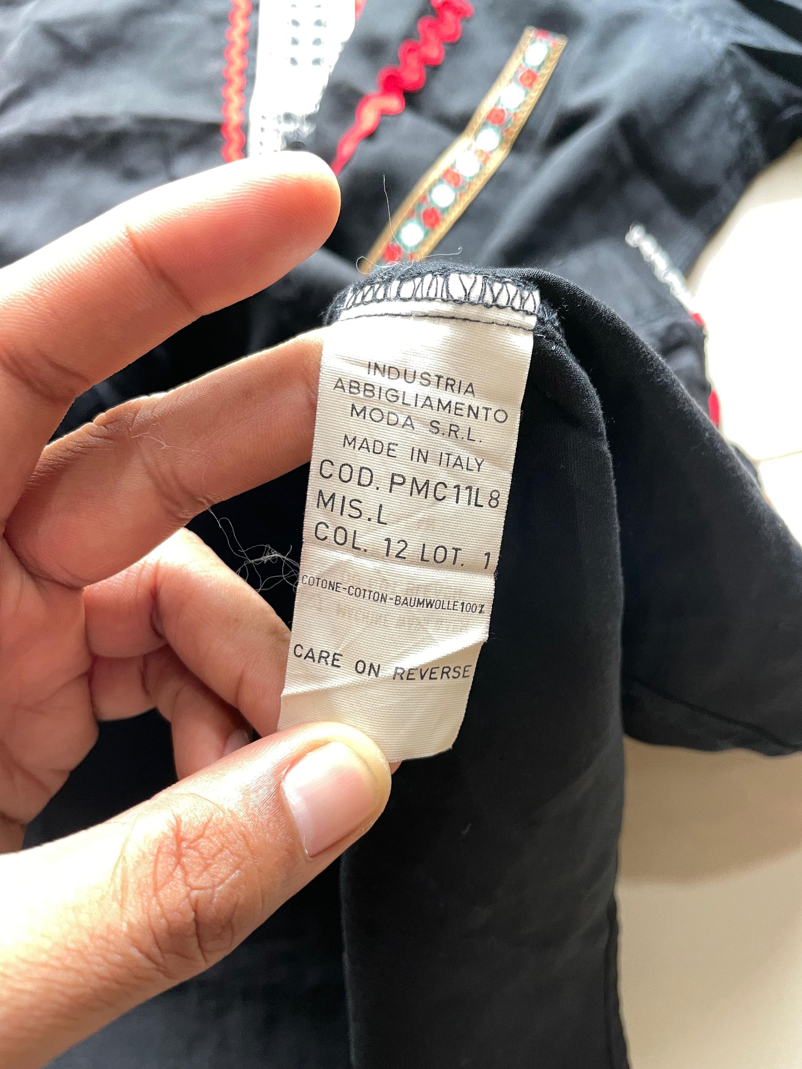 Moschino Vintage moschino unique shirt Size US L / EU 52-54 / 3 - 5 Thumbnail