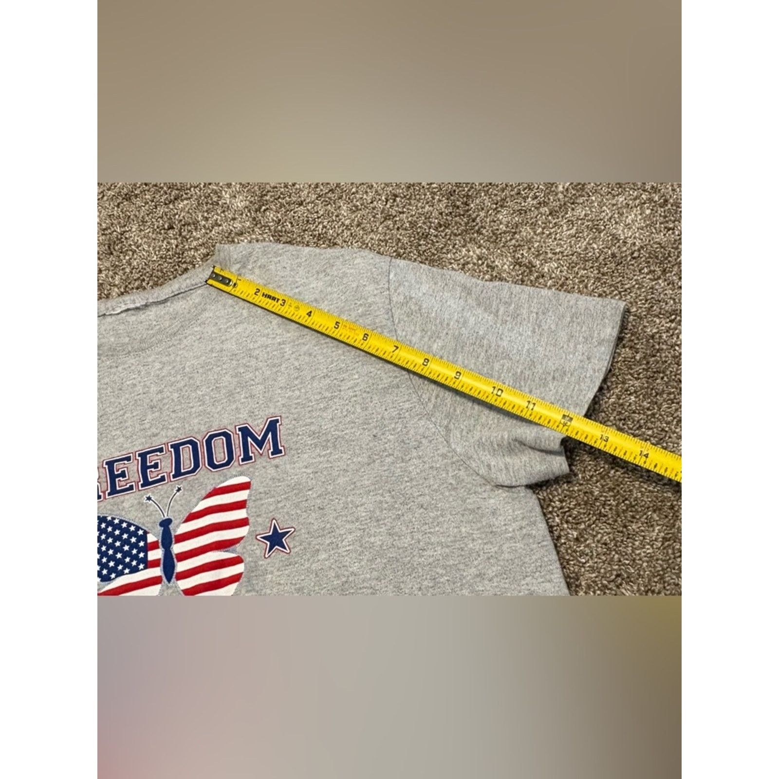 Other (No Brand) Freedom USA Graphic Tee: Best for Size L/XL Size L / US 10 / IT 46 - 5 Thumbnail