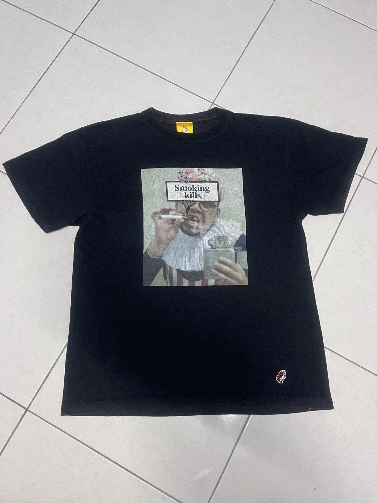 FR2 × One Piece Fr2 X One Piece Luffy Caution White T Shirt
