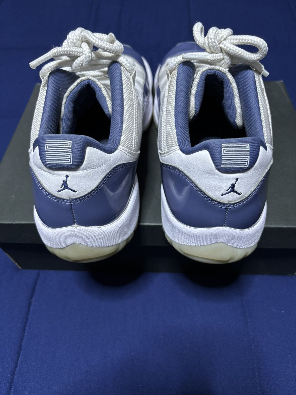 Jordan Brand Jordan 11 Retro Low Diffused Blue 2024 Size 12 Size US 12 / EU 45 - 4 Thumbnail