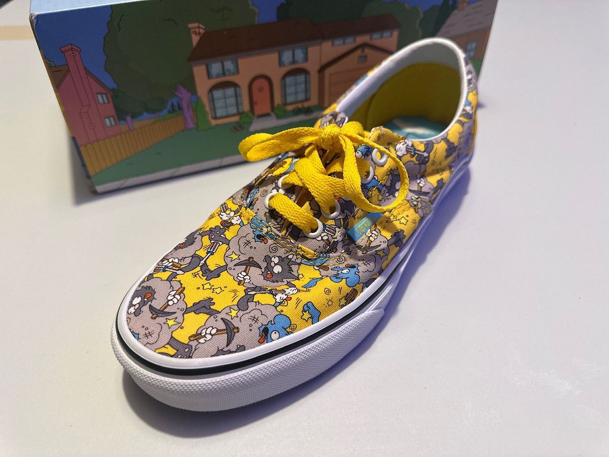 Vans Era The Simpsons Itchysctchy Size US 7.5 / EU 40-41 - 3 Thumbnail