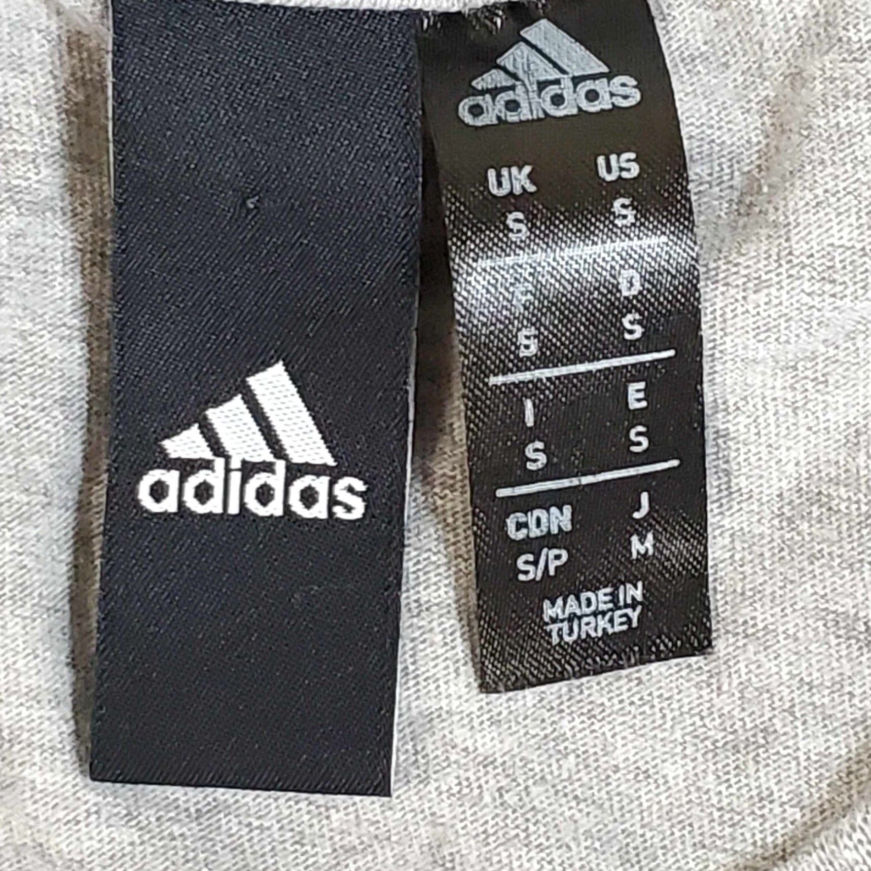 Adidas VINTAGE Adidas 3 Stripes Life T-Shirt Small Grey Adult Running Active Wear S Size US S / EU 44-46 / 1 - 3 Thumbnail