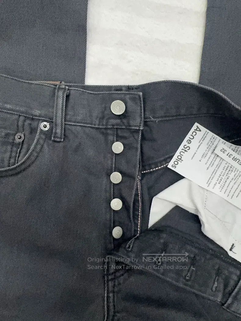 Acne Studios Acne Studios Dark grey jeans Size US 31 - 5 Thumbnail