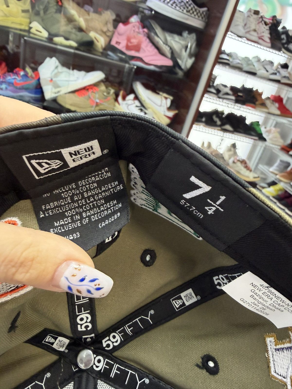 Supreme Supreme Camo Fitted Size 7 1/4 Size ONE SIZE - 5 Thumbnail