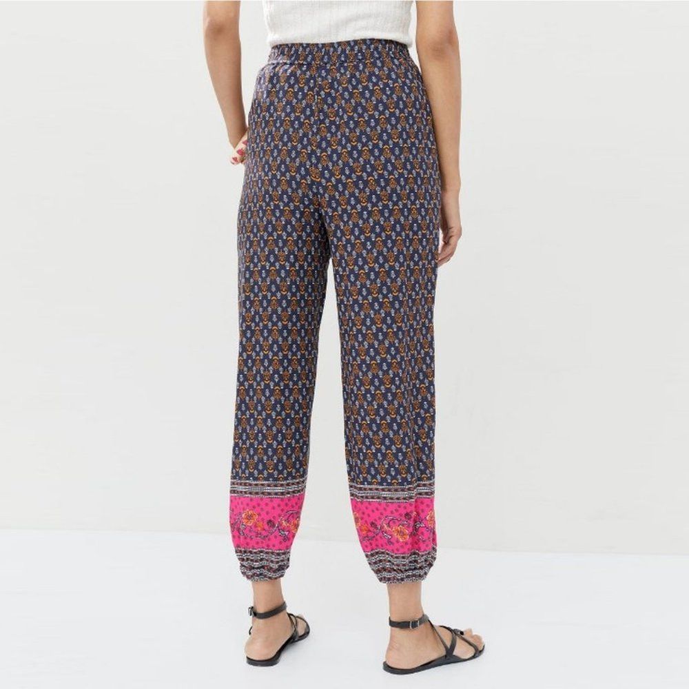Anthropologie New Anthropologie Smocked Balloon-Leg Viscose Pants Size 4 Size 27" / US 4 / IT 40 - 2 Thumbnail