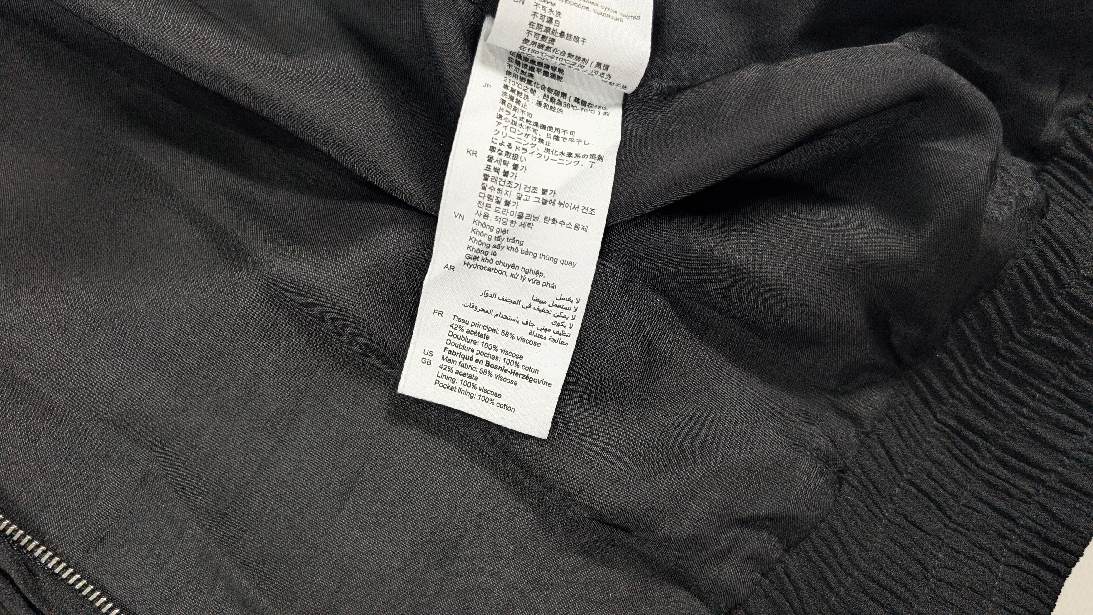 Sandro Sandro Crinkled Crepe Overshirt Viscose Acetate Jacket Size US XS / EU 42 / 0 - 8 Thumbnail