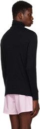Raf Simons o1y0325 Logo Turtleneck T-Shirt in Black Size US XS / EU 42 / 0 - 3 Thumbnail
