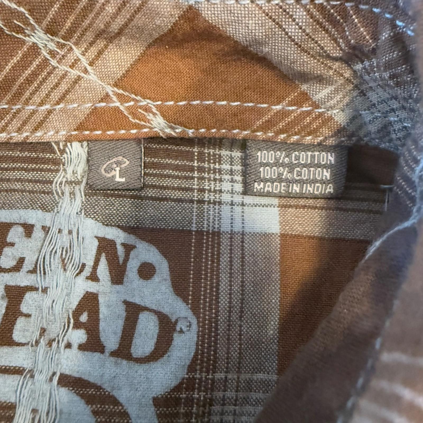 Other Southern Thread western embroidered cowboy rodeo shirt SZ LG Size US L / EU 52-54 / 3 - 9 Thumbnail