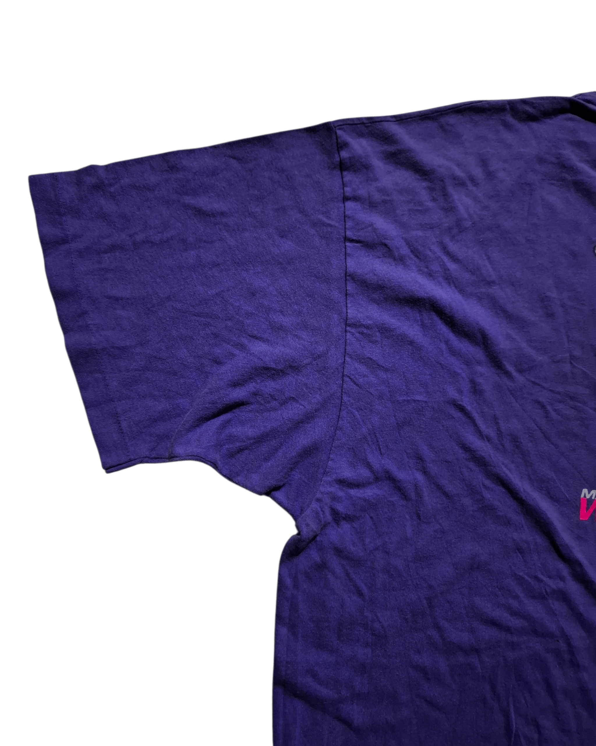 Vintage Vintage 1992 Hanes Single Stitch T-Shirt Size US XXL / EU 58 / 5 - 12 Thumbnail