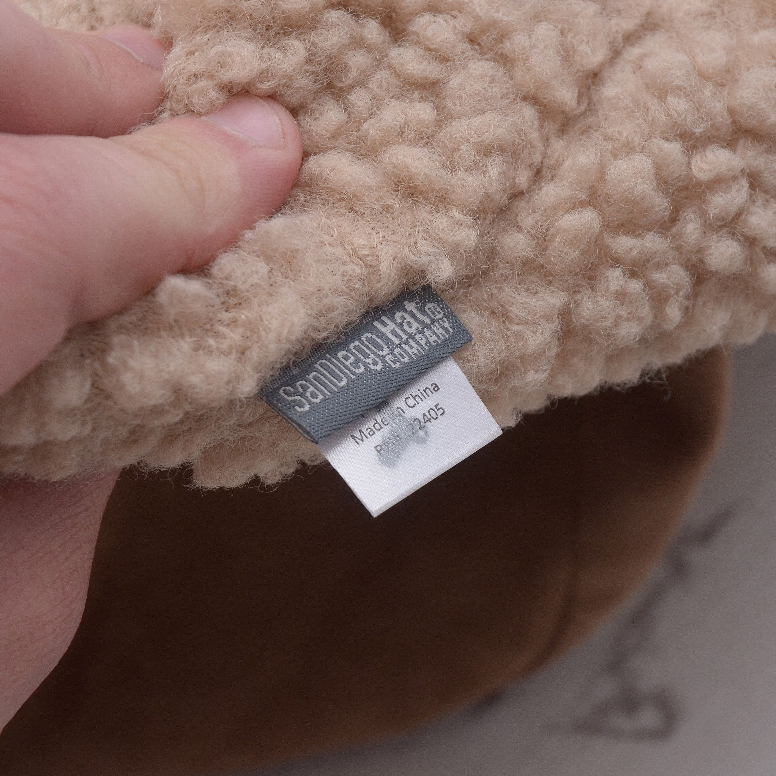Other San Diego Hat Co Faux Fur Tonal Panama Buckett Two-Sided Cap Size ONE SIZE - 10 Thumbnail