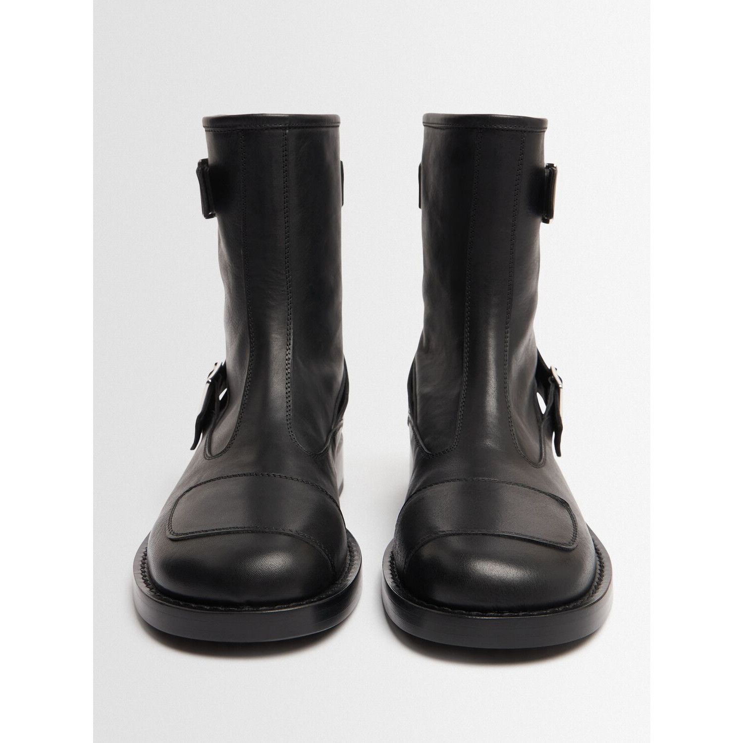 Ann Demeulemeester ANN DEMEULEMEESTER Eero Men's Black Ankle Boots New & Authen Size US 9 / EU 42 - 2 Thumbnail