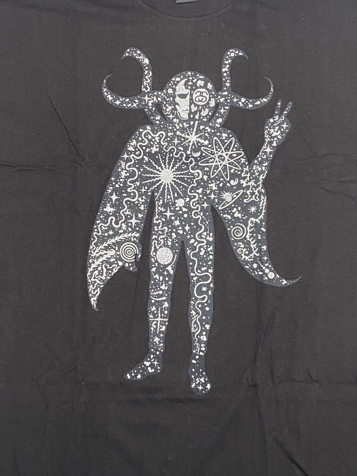 Stussy 👕 RARE Stüssy x Marvel Eternity T-shirt, new size XL black Size US XL / EU 56 / 4 - 2 Thumbnail