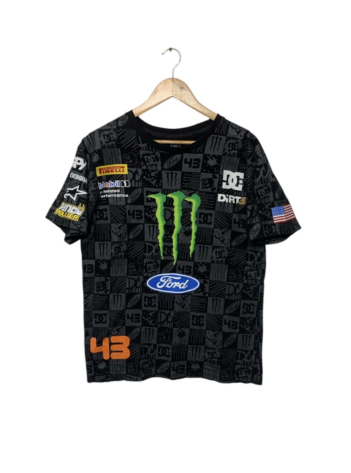 Fox Racing Rare Monster Ford Racing Fullprint T Shirt Size US L / EU 52-54 / 3 - 1 Thumbnail