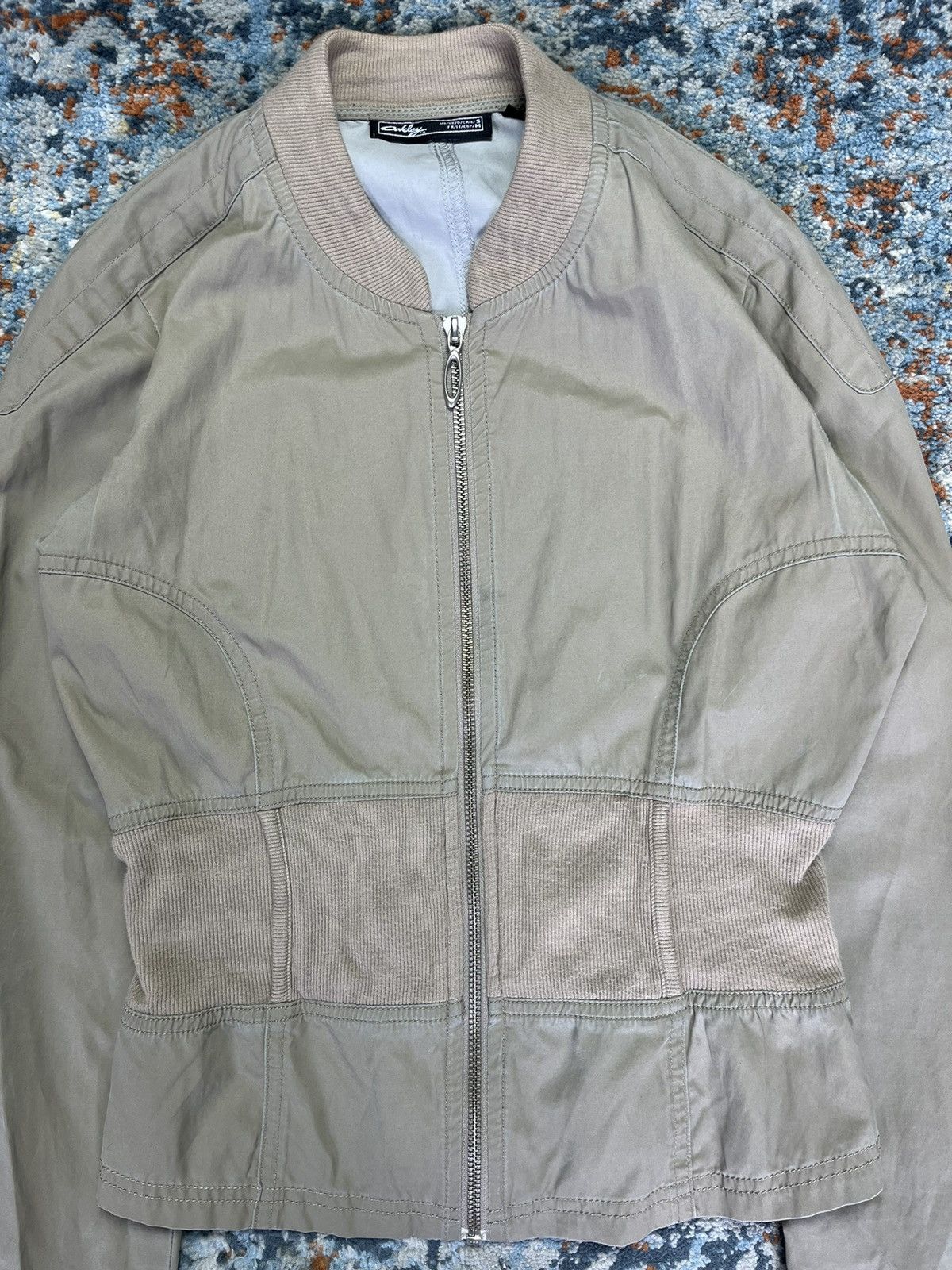 Japanese Brand × Oakley Vintage 90s Archive Oakley nylon cropped biker jacket Size S / US 4 / IT 40 - 5 Thumbnail
