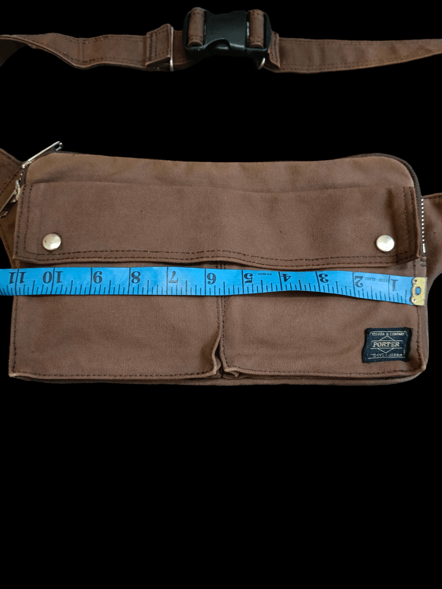 Porter SICK FADE PORTER CANVAS COTTON POUCH/CROSSBODY Size ONE SIZE - 4 Thumbnail