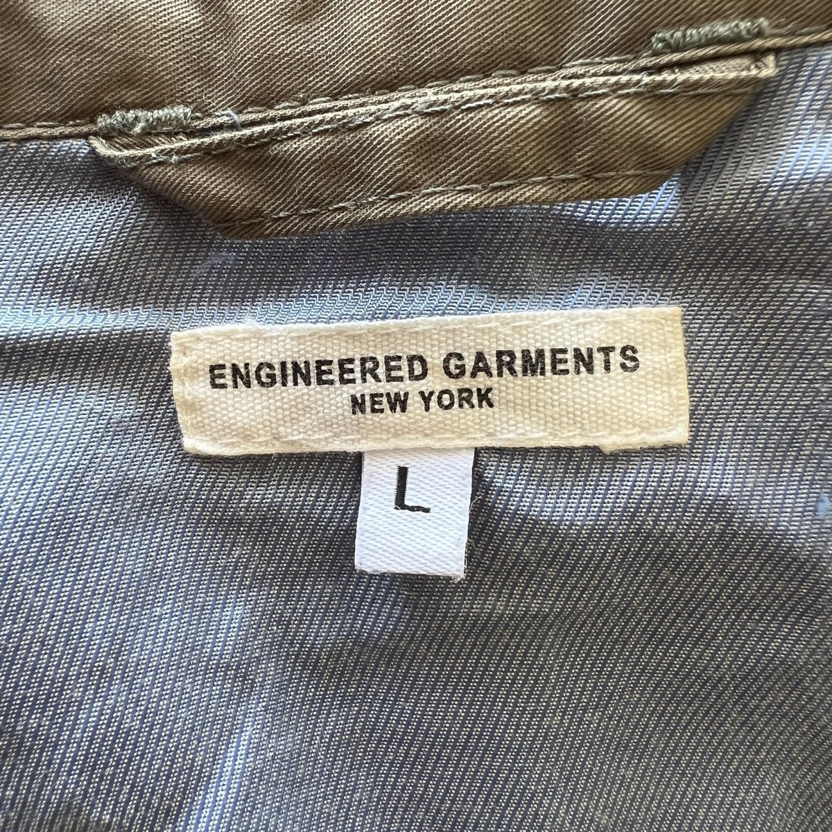 Engineered Garments 🔥 ENGINEERED GARMENT LAZER KHAKI JACKET Size US L / EU 52-54 / 3 - 10 Thumbnail