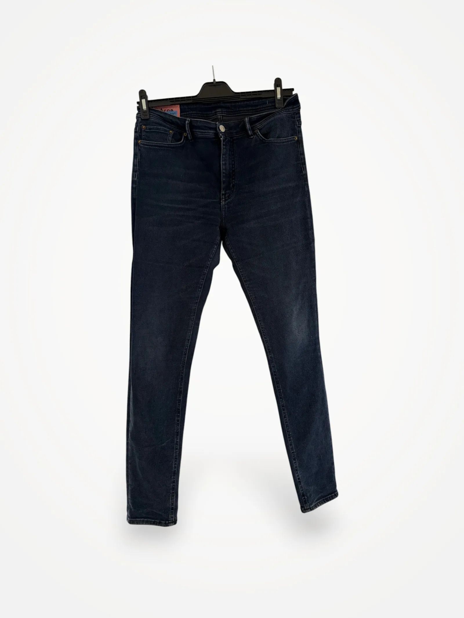 Acne Studios Acne Studios Peg BlueBlack Jeans Size 32" / US 10 / IT 46 - 1 Thumbnail