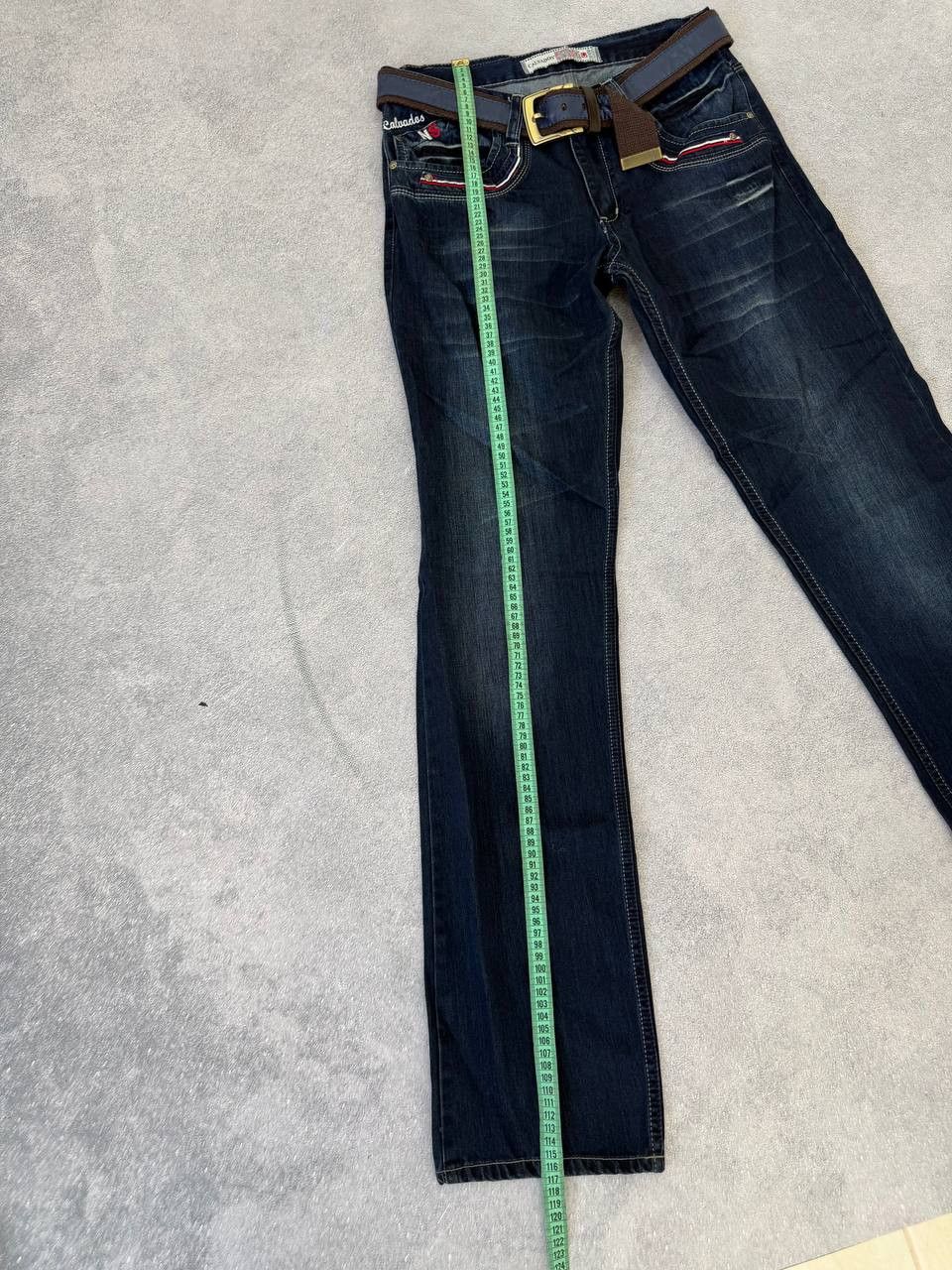 Hedi Slimane 2000s Hedi Slimane Style Washed Faded Denim Jeans Size US 30 / EU 46 - 10 Thumbnail