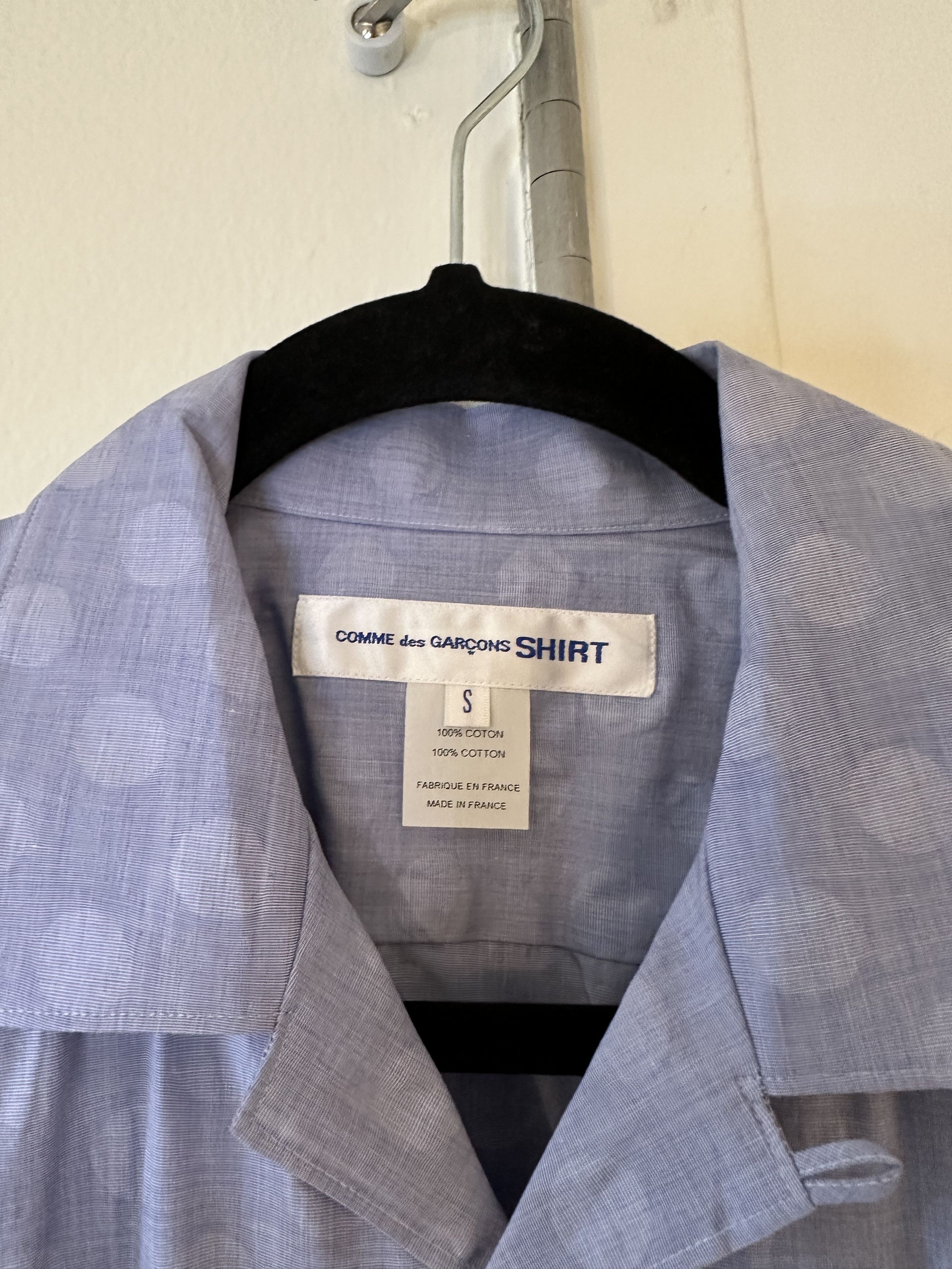 Comme des Garcons Comme des Garçons Camp Collar Short Sleeve Button Up Size US S / EU 44-46 / 1 - 3 Thumbnail