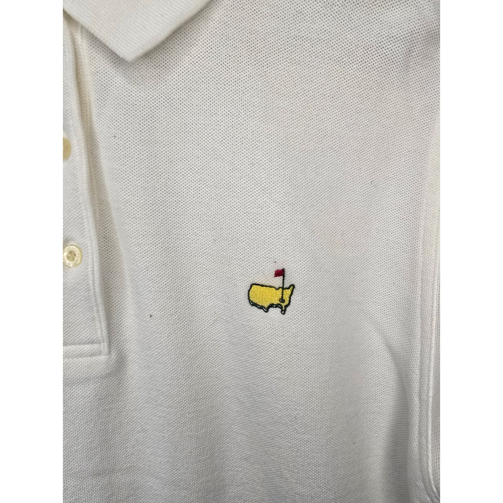 The Masters × Vintage Vintage Womens The Masters Polo Shirt Top VTG Golf White 90s Size XL / US 12-14 / IT 48-50 - 4 Thumbnail