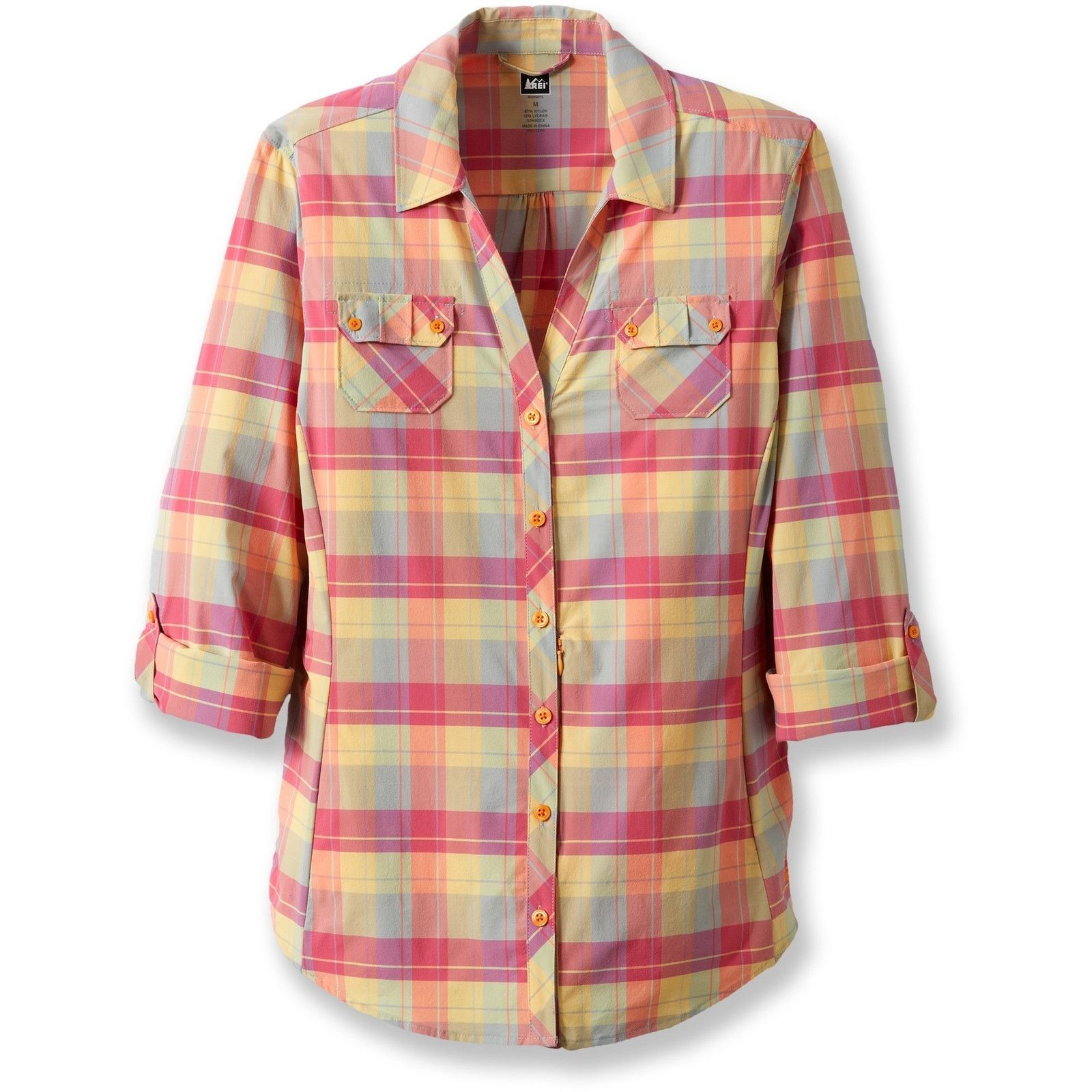 Rei REI Northway Long Sleeve Shirt Hiking Travel Womens Large Size L / US 10 / IT 46 - 8 Thumbnail