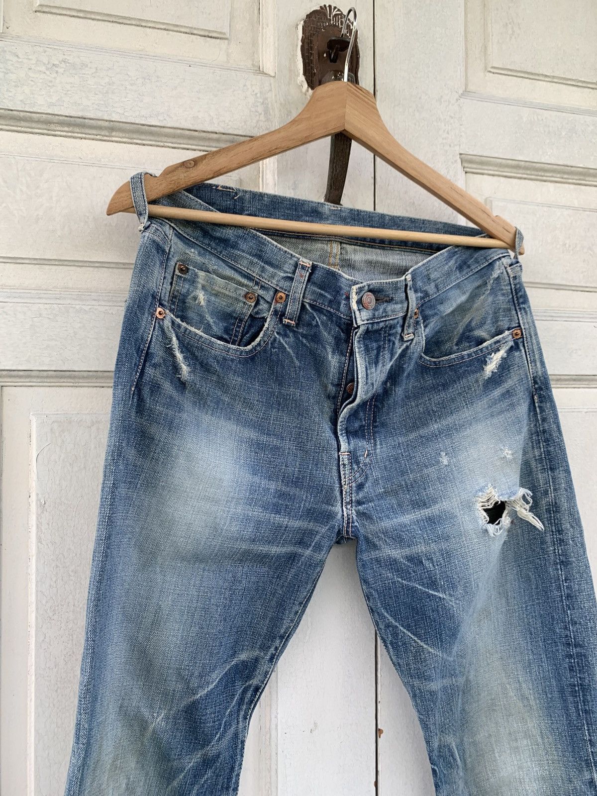 Spellbound Thrashed Distressed Spellbound Denim Jeans Size US 31 - 2 Thumbnail