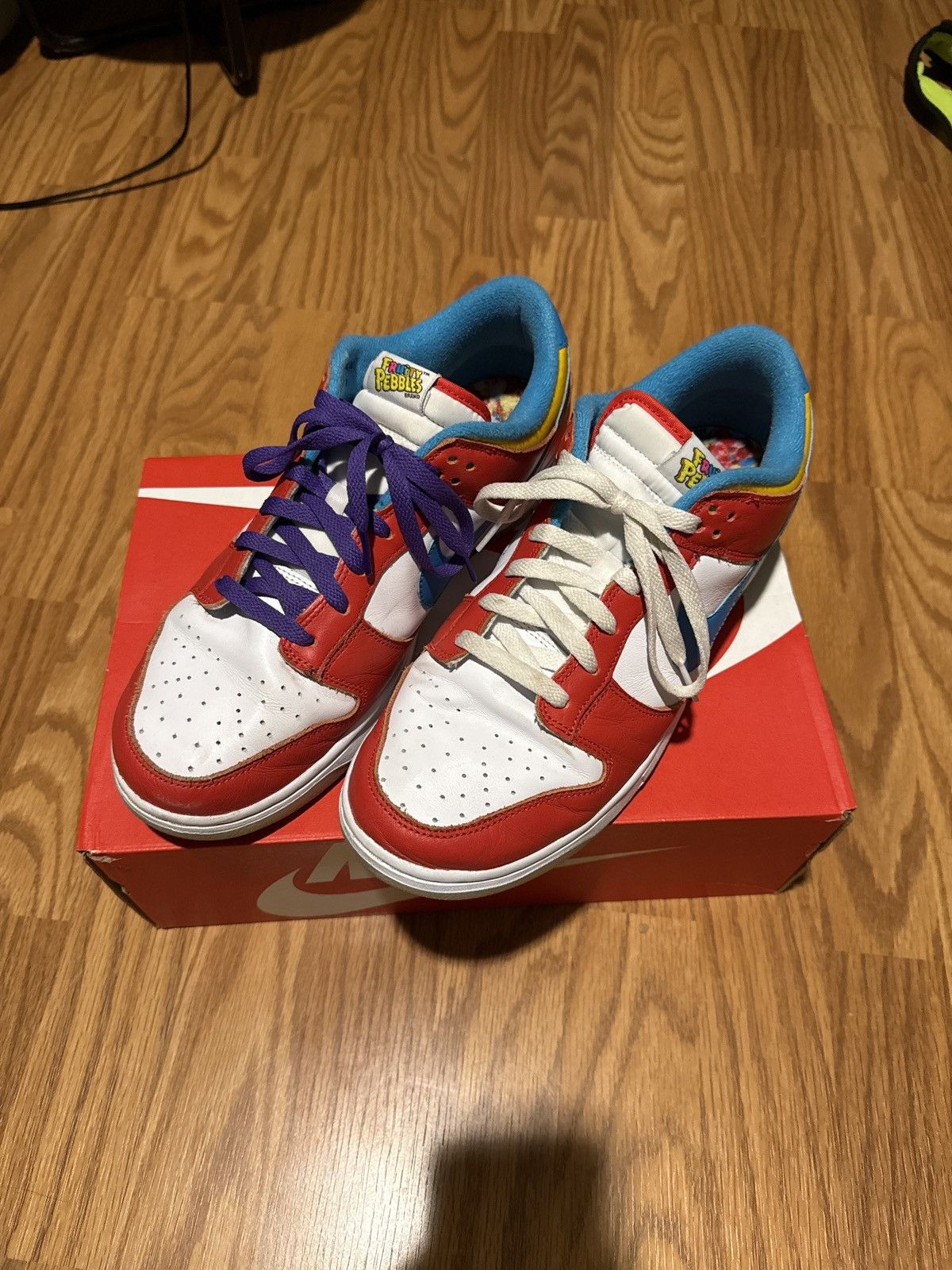 Nike Fruity pebbles dunks Size US 11.5 / EU 44-45 - 1 Thumbnail