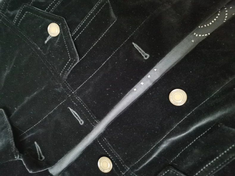 Saint Laurent Paris black velvet musical note jacket size S Size US S / EU 44-46 / 1 - 3 Thumbnail