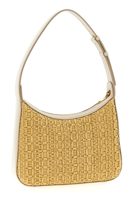 Dolce & Gabbana D&G $1695 Beige Raffia Shoulder Bag New Auth Size ONE SIZE - 2 Thumbnail