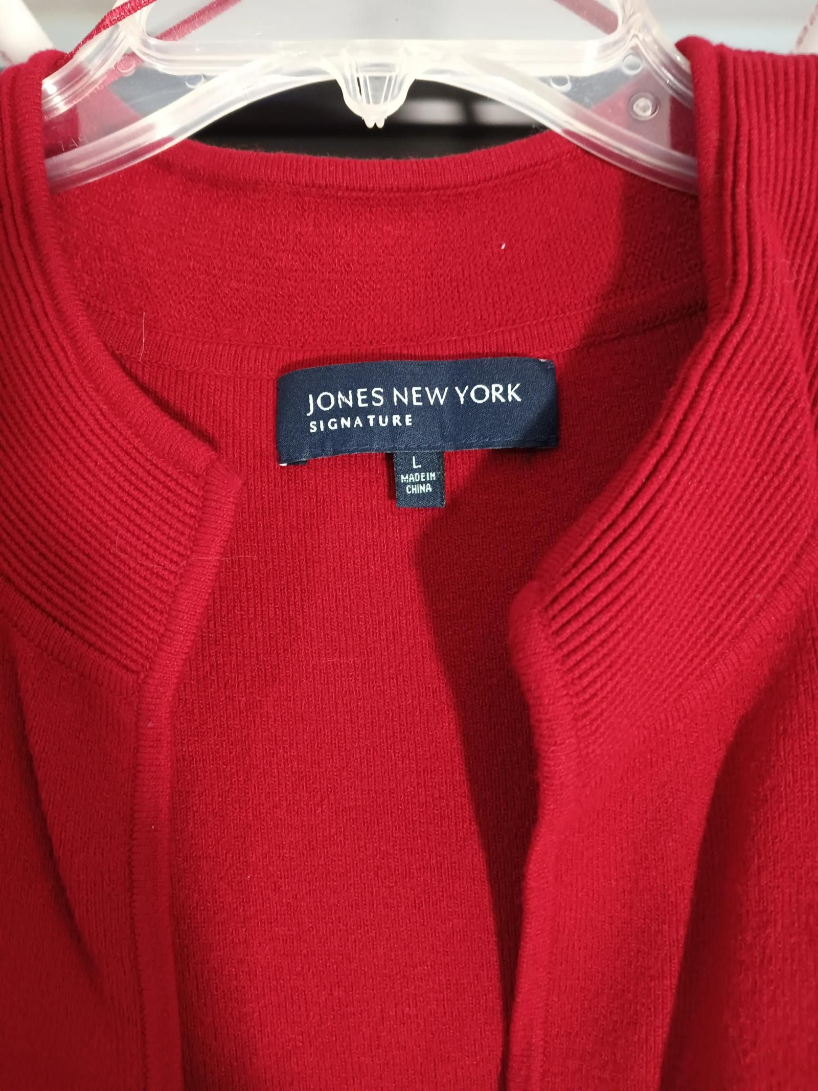Jones New York Jones New York Signature Red Sweater - Size Large Size L / US 10 / IT 46 - 2 Thumbnail